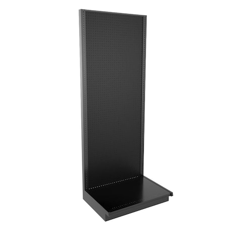Lozier Gondola Wall Display Starter, Black 36W 96H 25D P395S-ST